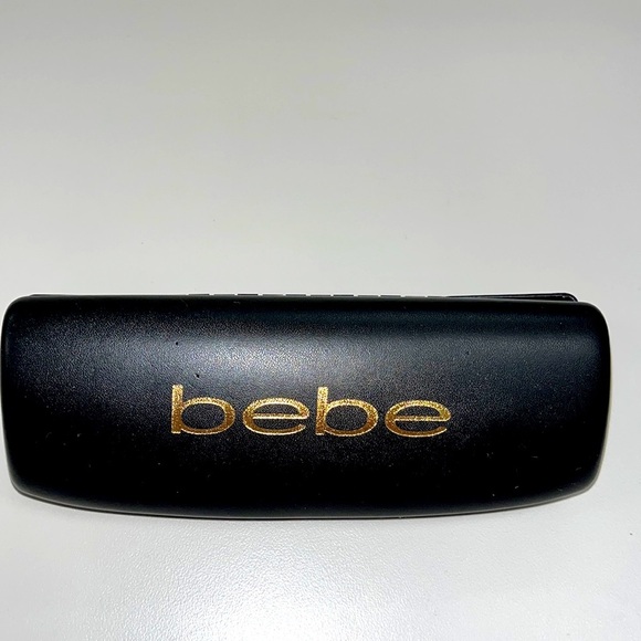 bebe thinner styled hard eyeglass case - Picture 1 of 5